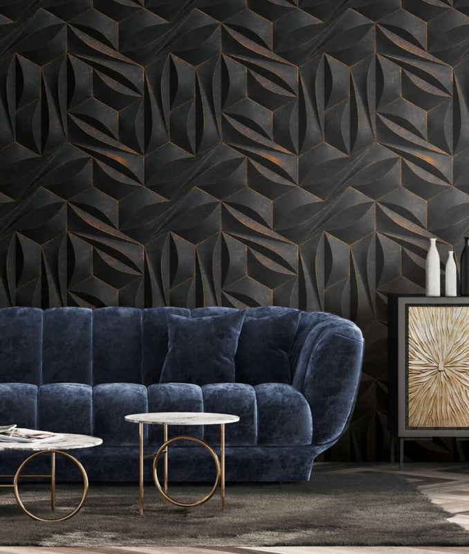 media image for Maha Wall Mural in Black 299
