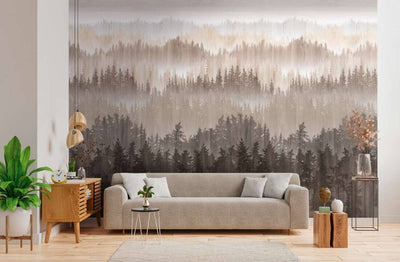 product image for Björn Wall Mural in Beige/Cream 50