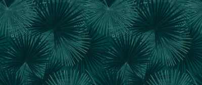 product image for Zoe Botanical Wall Mural in Blue/Green 11