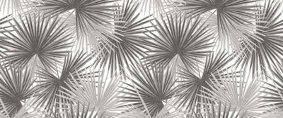 product image for Zoe Botanical Wall Mural in Grey/Beige 77