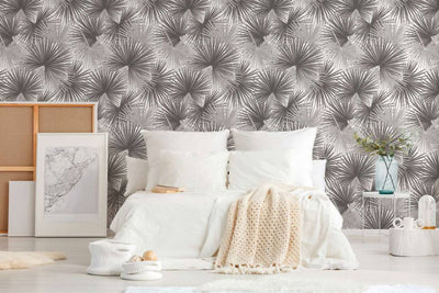 product image for Zoe Botanical Wall Mural in Grey/Beige 59