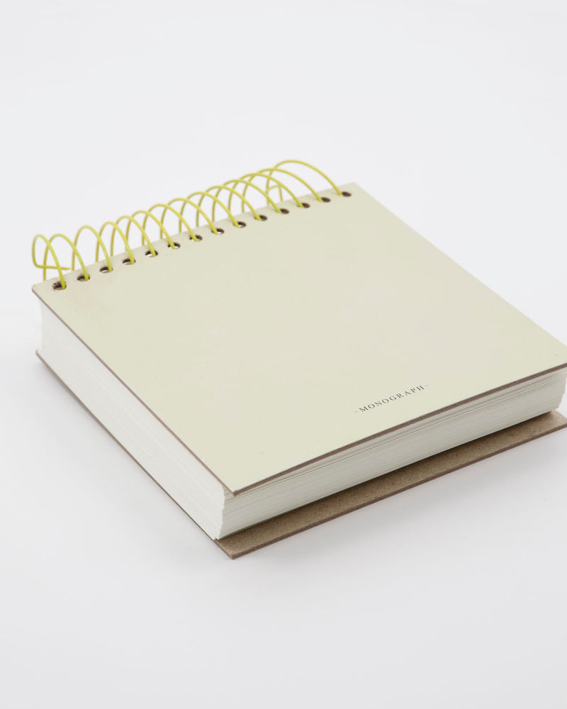 media image for swirl notepad sand yellow 2 223