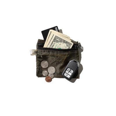 product image for vintage parachute light pouch small olive design by puebco 2 24