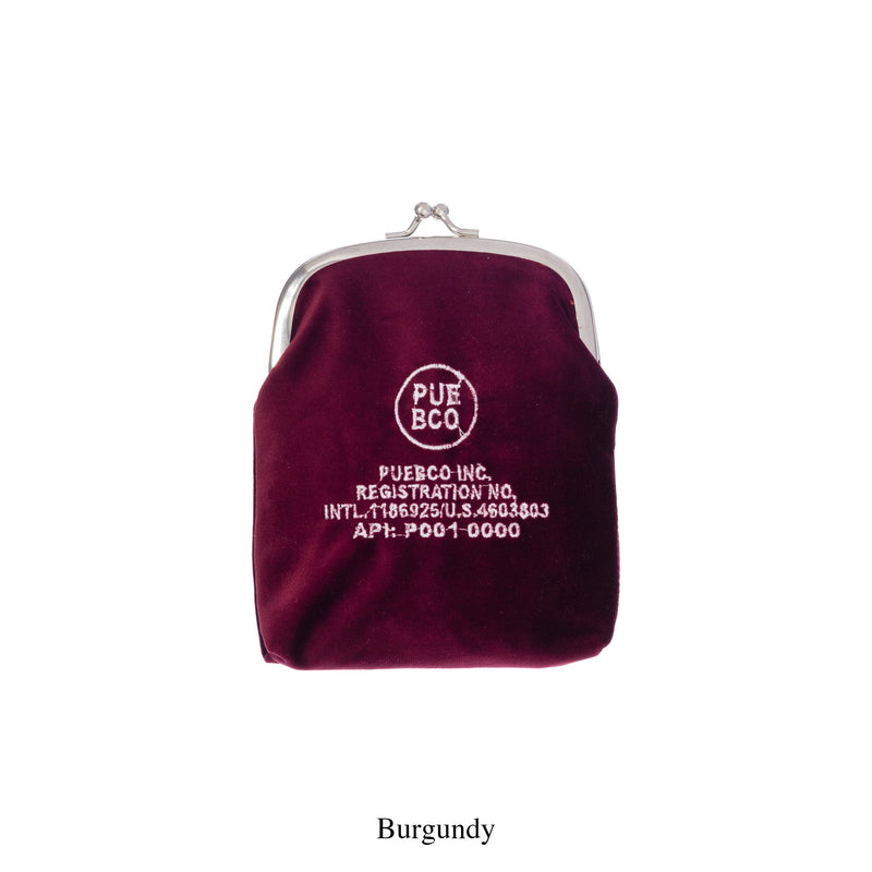 media image for velvet frame pouch burgundy design by puebco 3 257