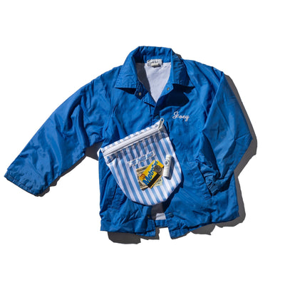 product image for school tie fabric semicircle pouch puebco 504421 2 55