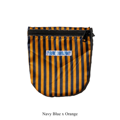 product image for school tie fabric semicircle pouch puebco 504421 12 5