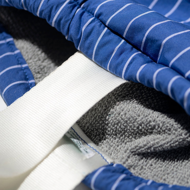 media image for Shirt Fabric Drawstring Bag Green Stripe 7 257