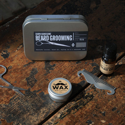 product image for damn handsome beard grooming kit by mens society msn2g3 2 71