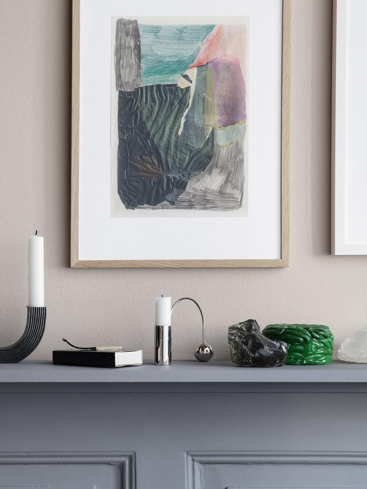 media image for Balance Chrome Candle Holder 217