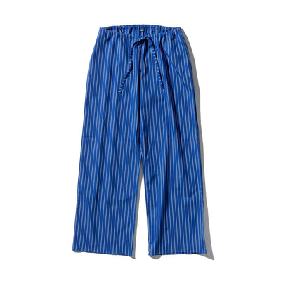 product image for Cotton Stripe Regular Pants Blue 2 40