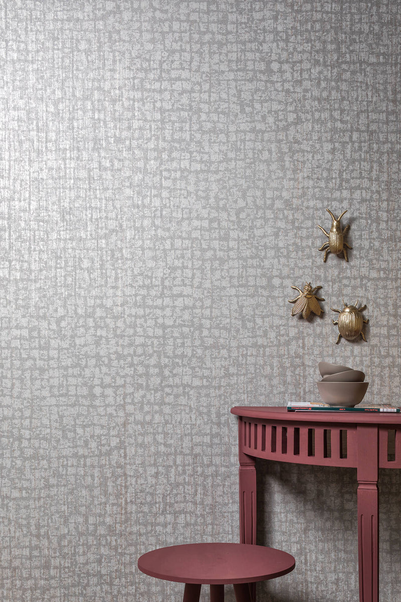 media image for Zeus Silver Wallpaper from the Adonea Collection by Galerie Wallcoverings 254