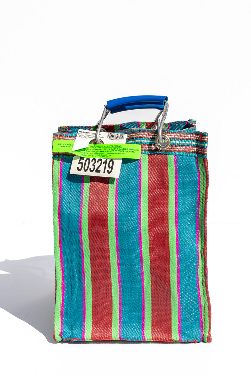 media image for Recycled Plastic Stripe Bag - Rectangle D30 224