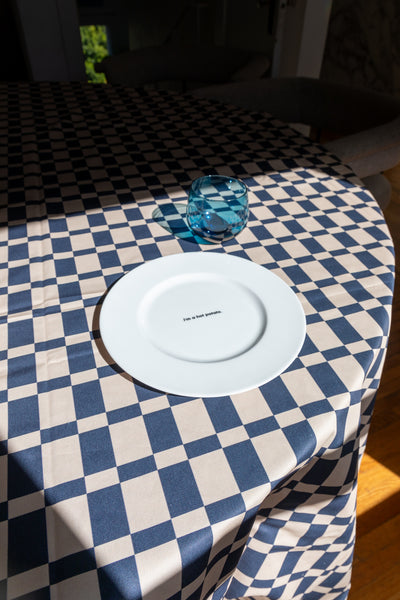 product image for Blue Ladder Tablecloth 42