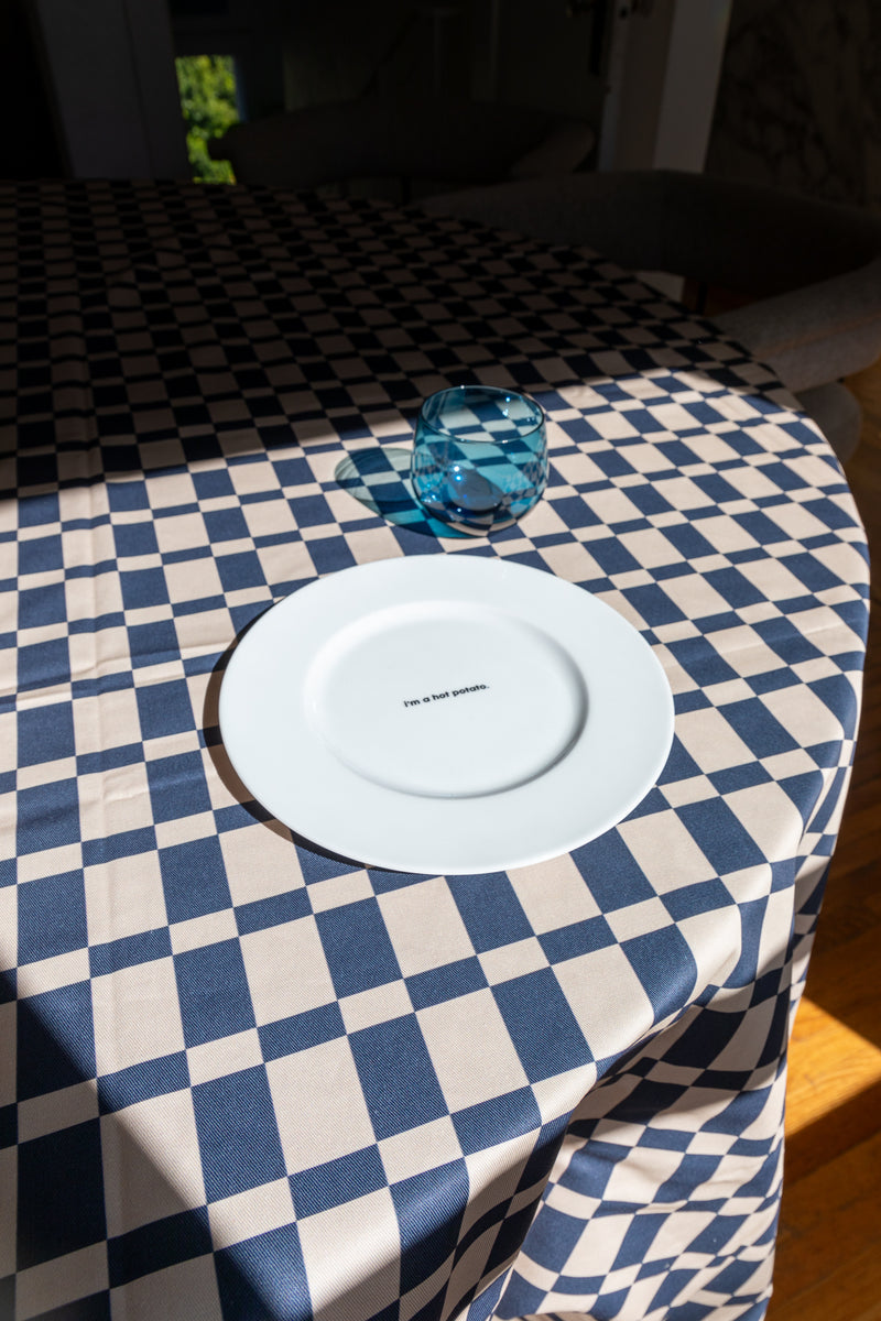 media image for Blue Ladder Tablecloth 288