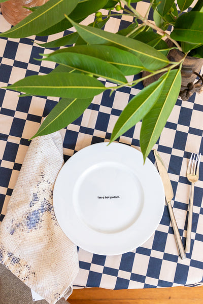 product image for Blue Ladder Tablecloth 71