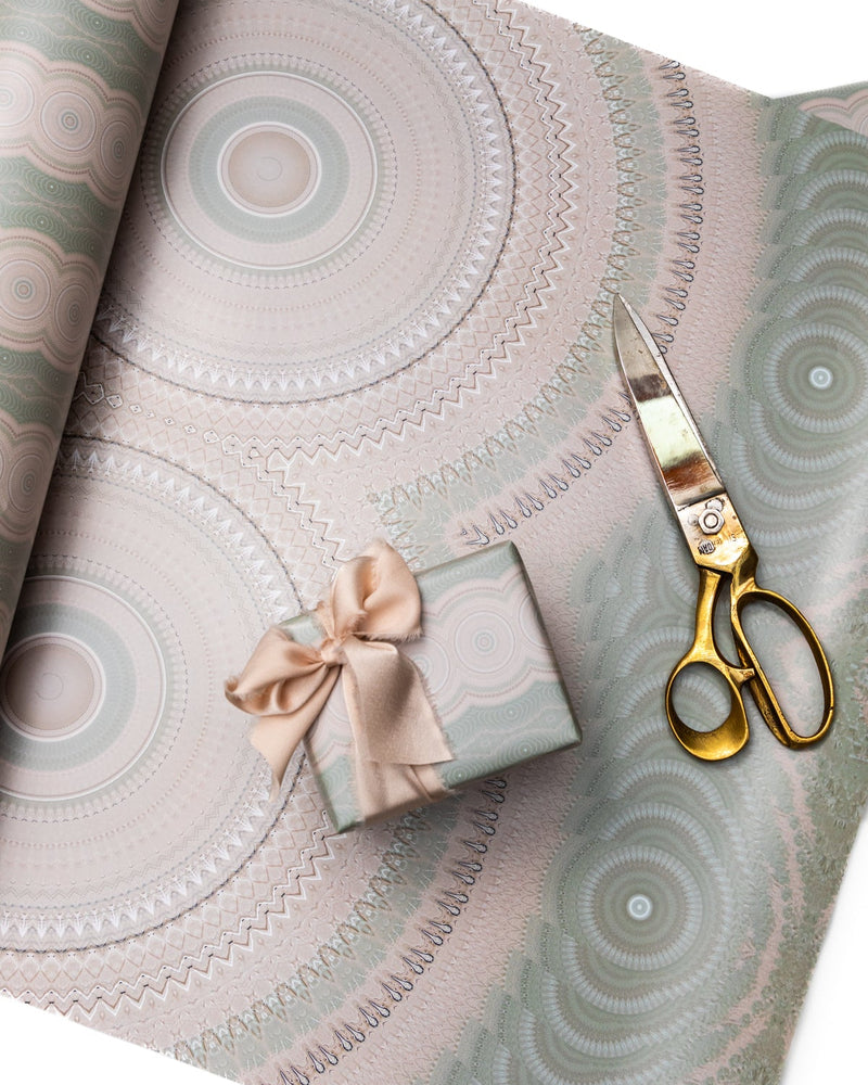 media image for Sage Cream Wrapping Paper 290