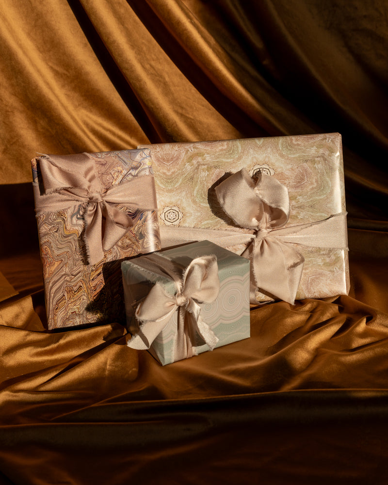media image for Sage Cream Wrapping Paper 216