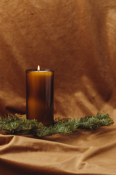 product image for Fir Balsam Reclaimed Amber Bottle Candle D F93C8F0 2 66