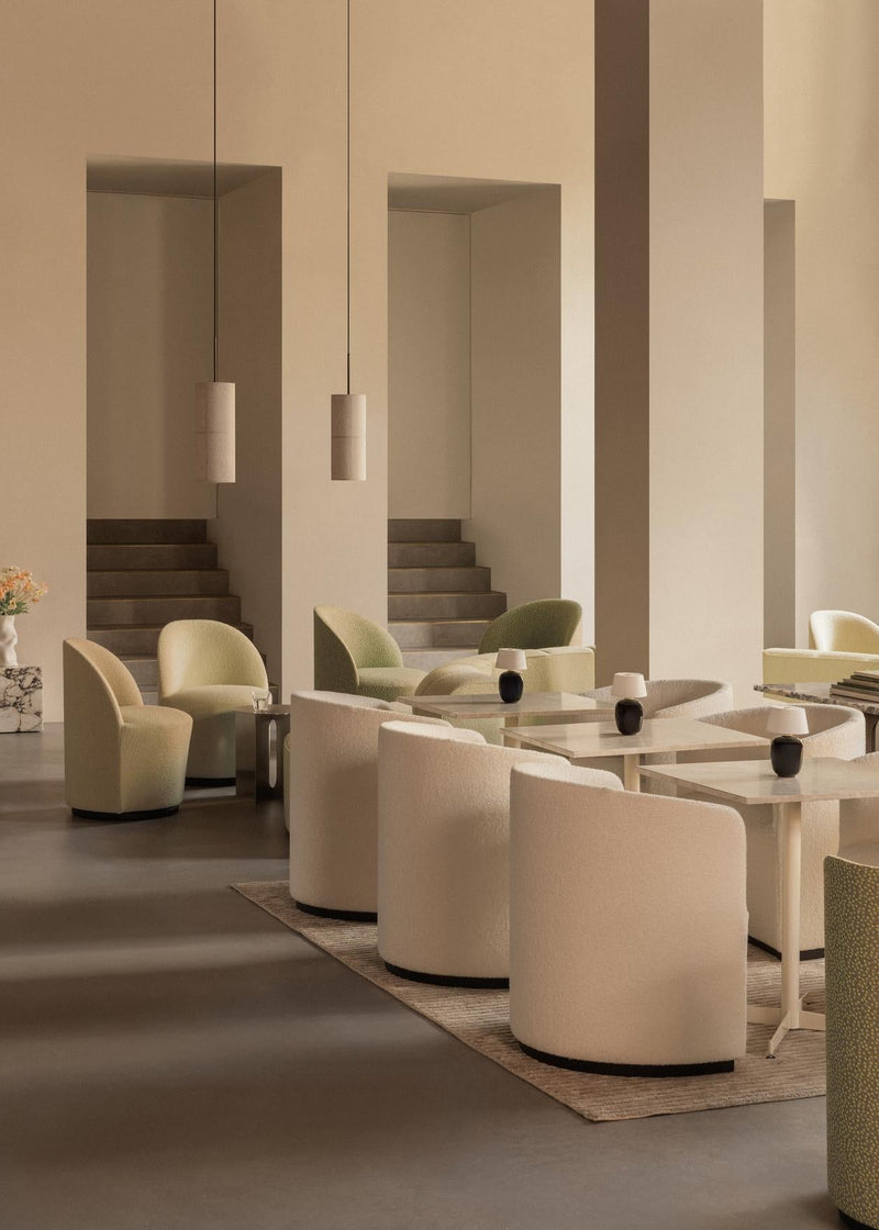 media image for Tearoom Swivel Club Chair Audo Copenhagen 71111 002350 18 269