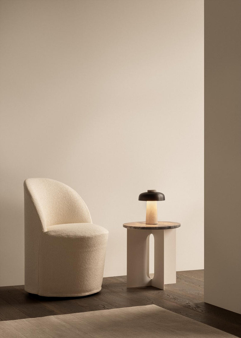 media image for Tearoom Swivel Club Chair Audo Copenhagen 71111 002350 16 22