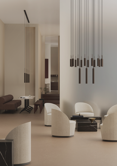 product image for Tearoom Swivel Lounge Chair Audo Copenhagen 71113 002921 17 43