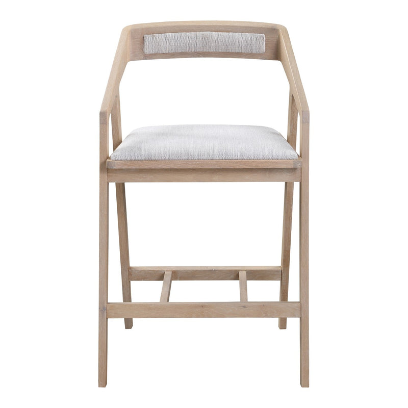 media image for Padma Oak Counter Stool Light Grey 1 252