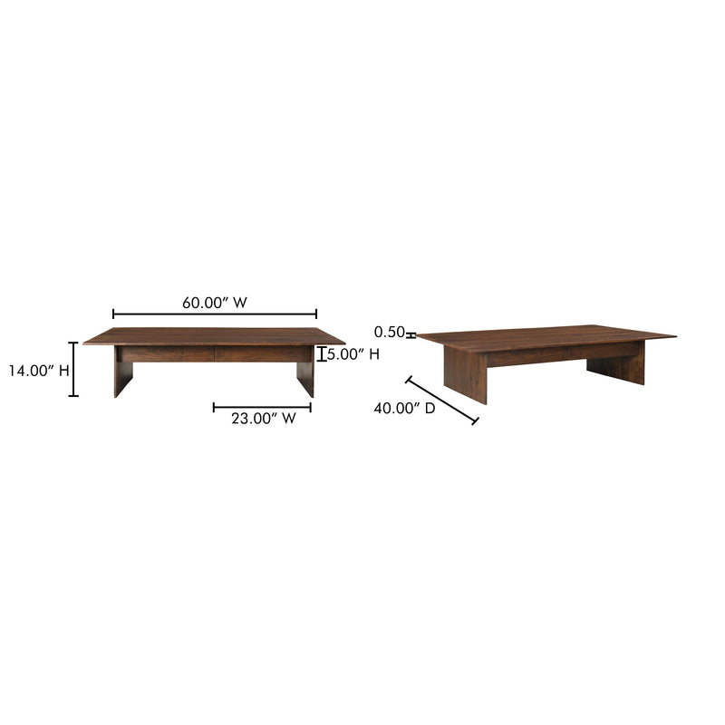 media image for Everett Coffee Table Moes Home Collection Mhc Bv 1024 20 6 224