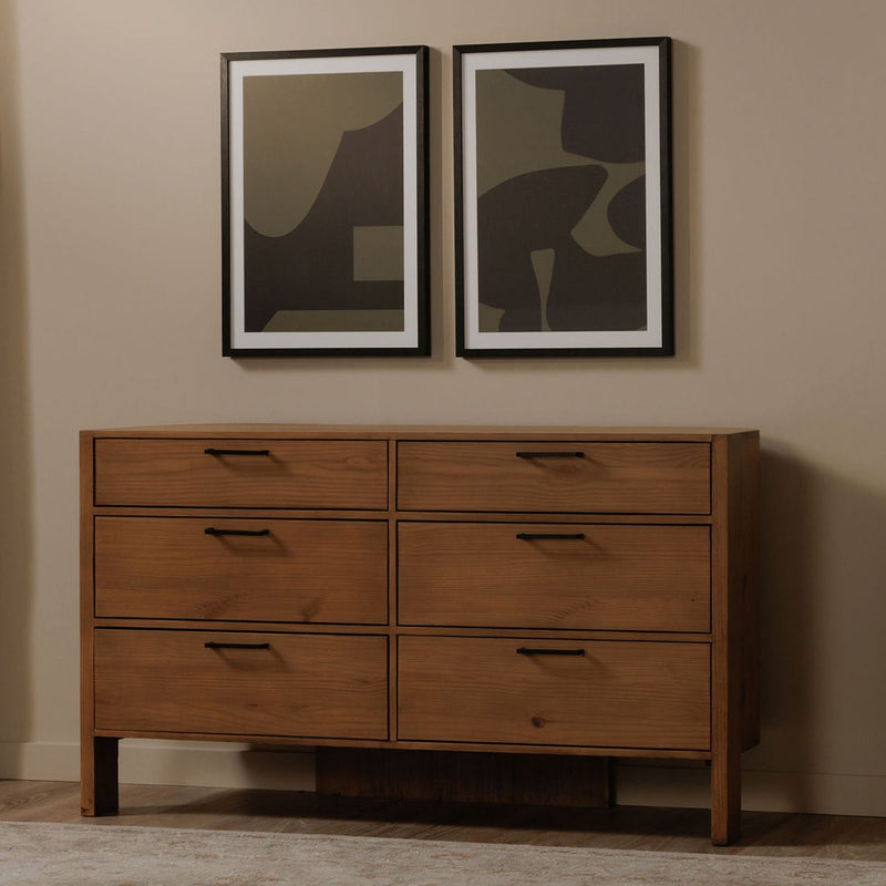 media image for Lachlan 6 Drawer Dresser Moes Home Collection Mhc Bv 1031 03 8 23