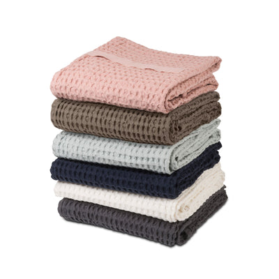 product image for big waffle medium towel in multiple colors design by the organic company 18 81