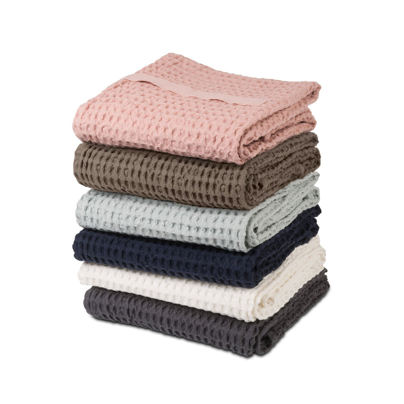 media image for big waffle medium towel in multiple colors design by the organic company 18 243