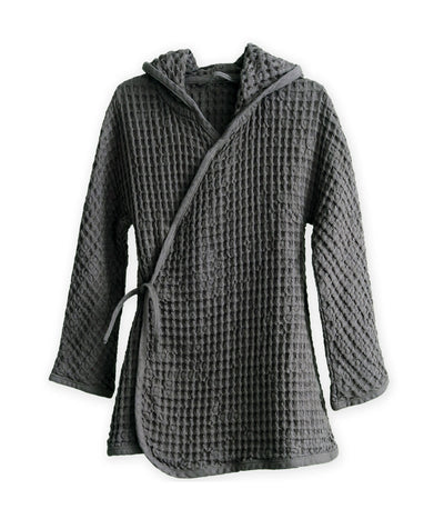 product image of big waffle junior bathrobe in multiple colors design by the organic company 1 522