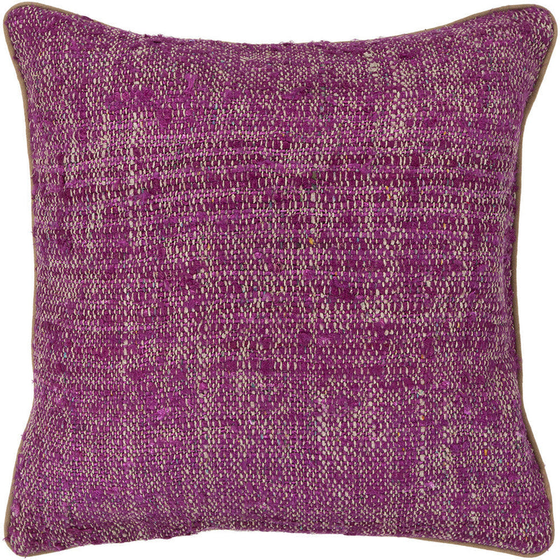 media image for cotton velvet pillow in magenta natural design by chandra rugs 1 262