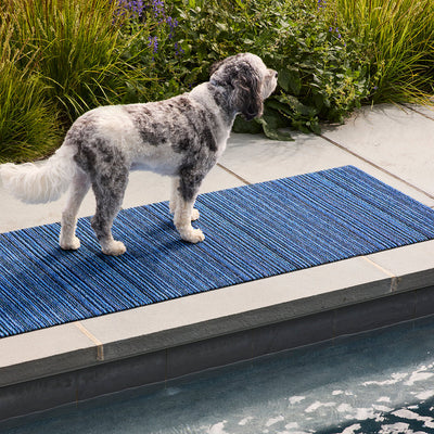 product image for Skinny Stripe Ocean Shag Chilewich Chw 200134 025 4 62