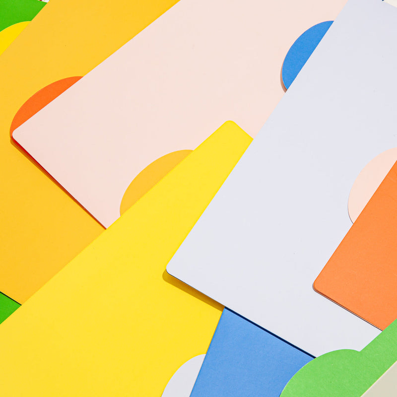 media image for Colorblock File Folder Set 4 267