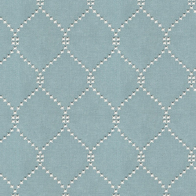 product image of Demi Fabric in Ivory/Soft Teal 570
