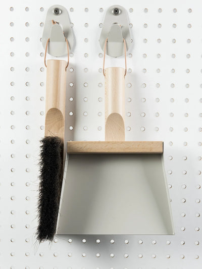 product image for andree jardin mr and mrs clynk grey dustpan brush coffret gift set 6 25