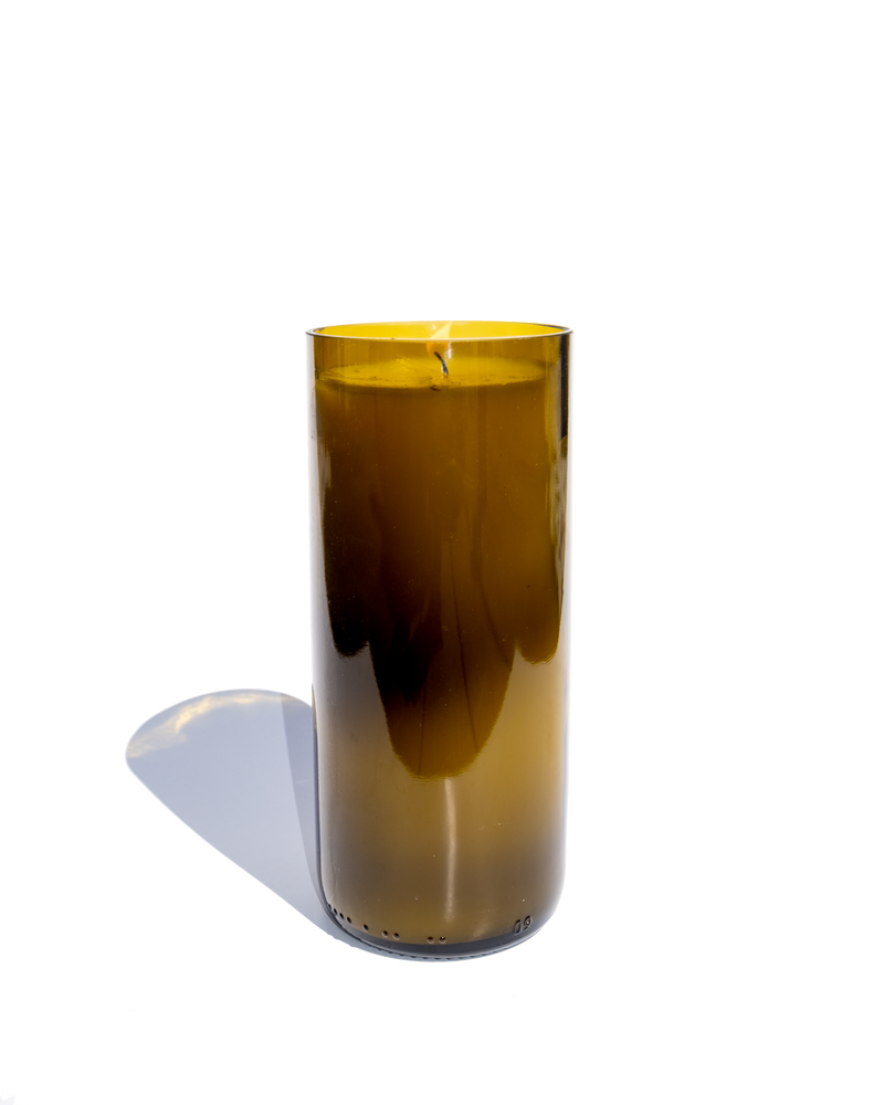 media image for Persian Jasmine Reclaimed Green Bottle Candle D S96Kmn8 1 256