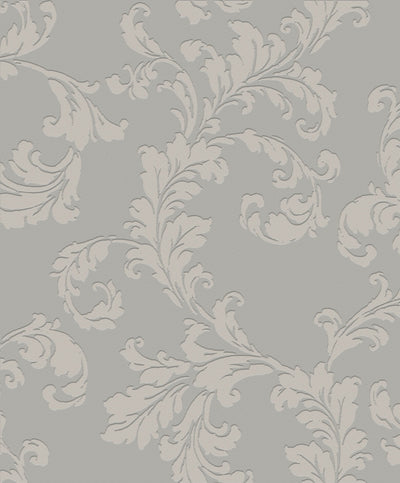 product image of Acanthus Trail Soft Grey from the Emporium Collection by Galerie Wallcoverings 588