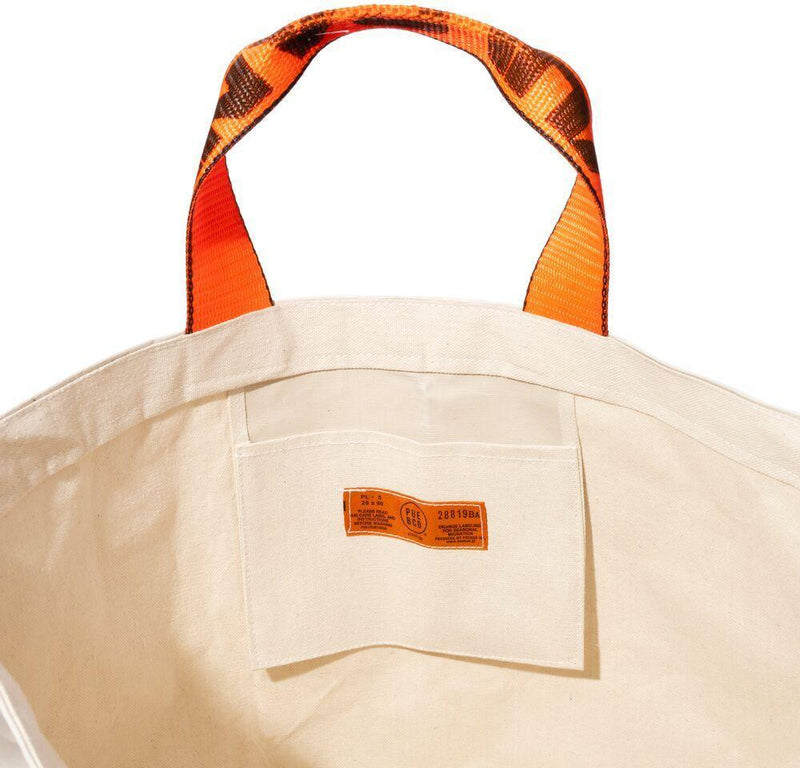 media image for large vintage sling belt handle tote design by puebco 11 286