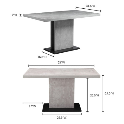 product image for Hanlon Dining Table 6 36