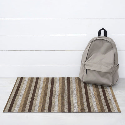 product image for Even Stripe Mocha Shag Chilewich Chw 200128 004 3 77