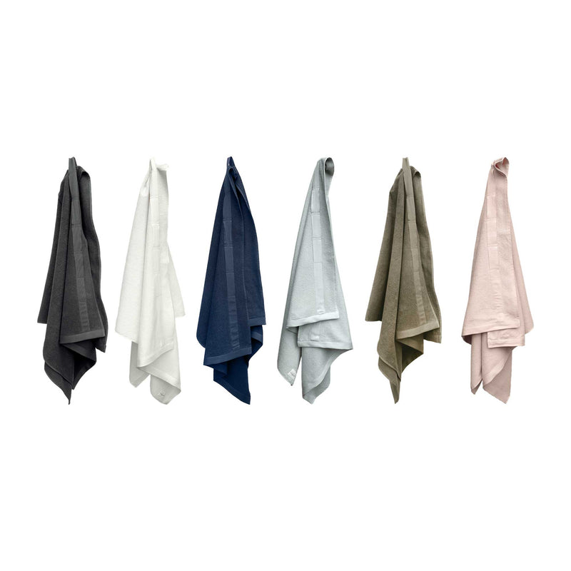 media image for everyday bath towel in multiple colors design by the organic company 22 298