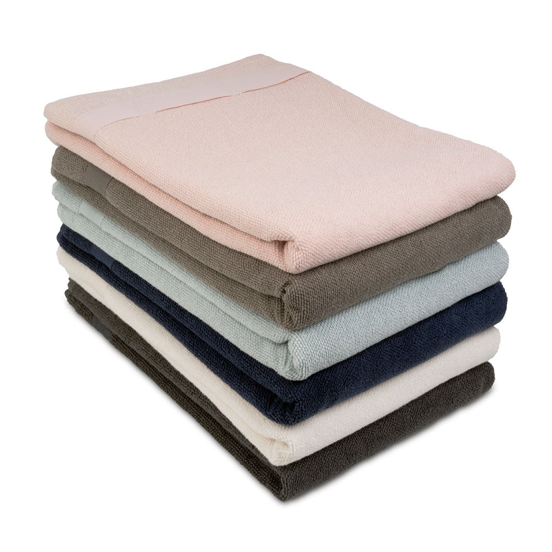 media image for everyday bath towel in multiple colors design by the organic company 21 279