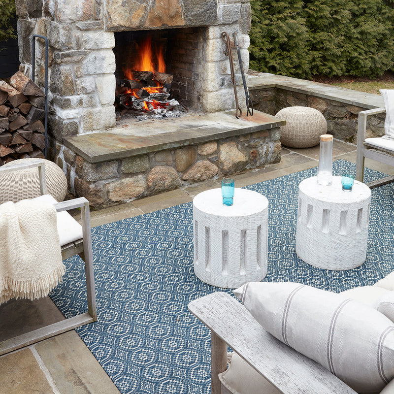 media image for Overshot Denim Rug Chilewich Chw 200264 001 3 293