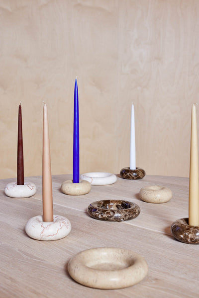 product image for fukai candle in white 4 32