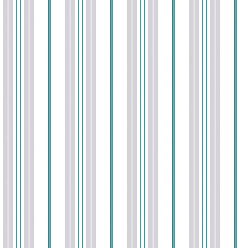 media image for sample two colour stripe green grey wallpaper from the deauville 2 collection by galerie wallcoverings 1 287