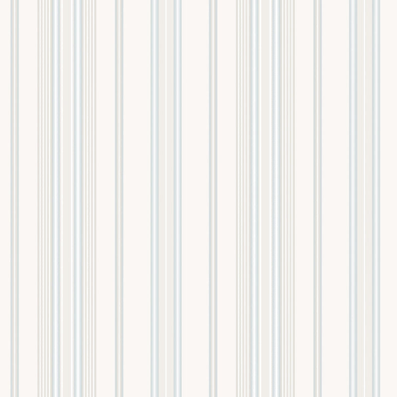 media image for sample small stripes beige blue wallpaper from the vintage roses collection by galerie wallcoverings 1 222