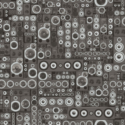 product image of sample speakers charcoal wallpaper from the grunge collection by galerie wallcoverings 1 521