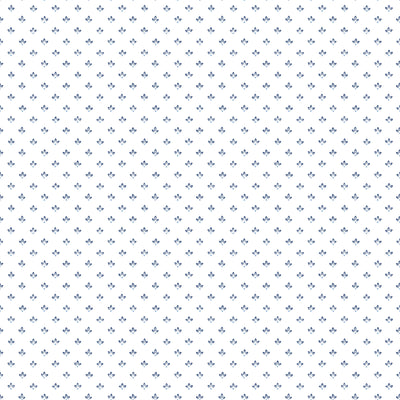 product image of Tri Leaf Navy/Blue Wallpaper from the Just Kitchens Collection by Galerie Wallcoverings 537