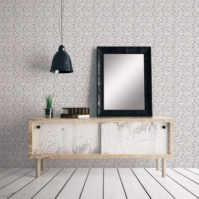 product image for Mini Mod Floral Grey/Black Wallpaper from the Small Prints Collection by Galerie Wallcoverings 81